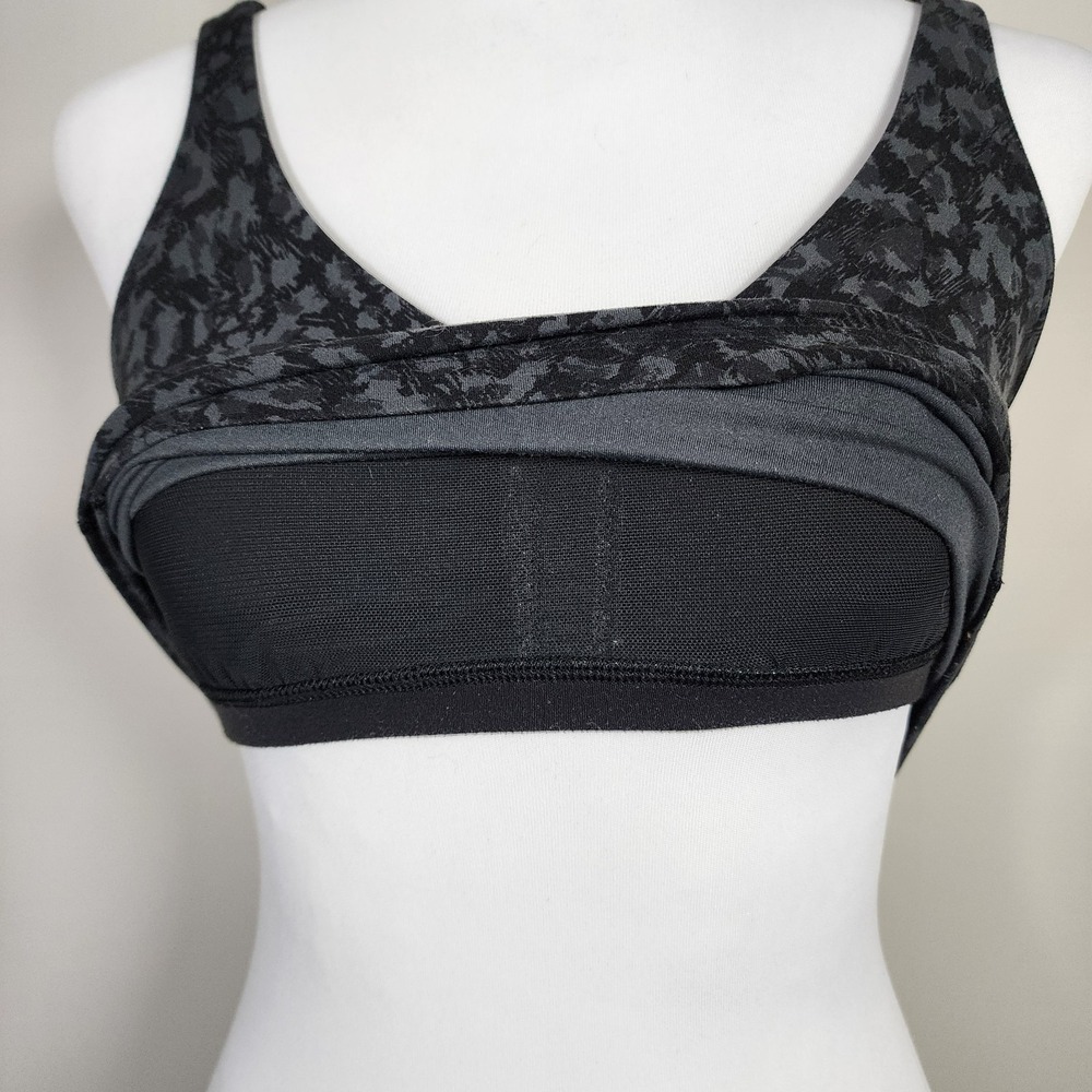 Lululemon Align Tank Wild Thing Dot‎ Size 6 Camo Deep Coal Multi Black Gray Top - Picture 6 of 14